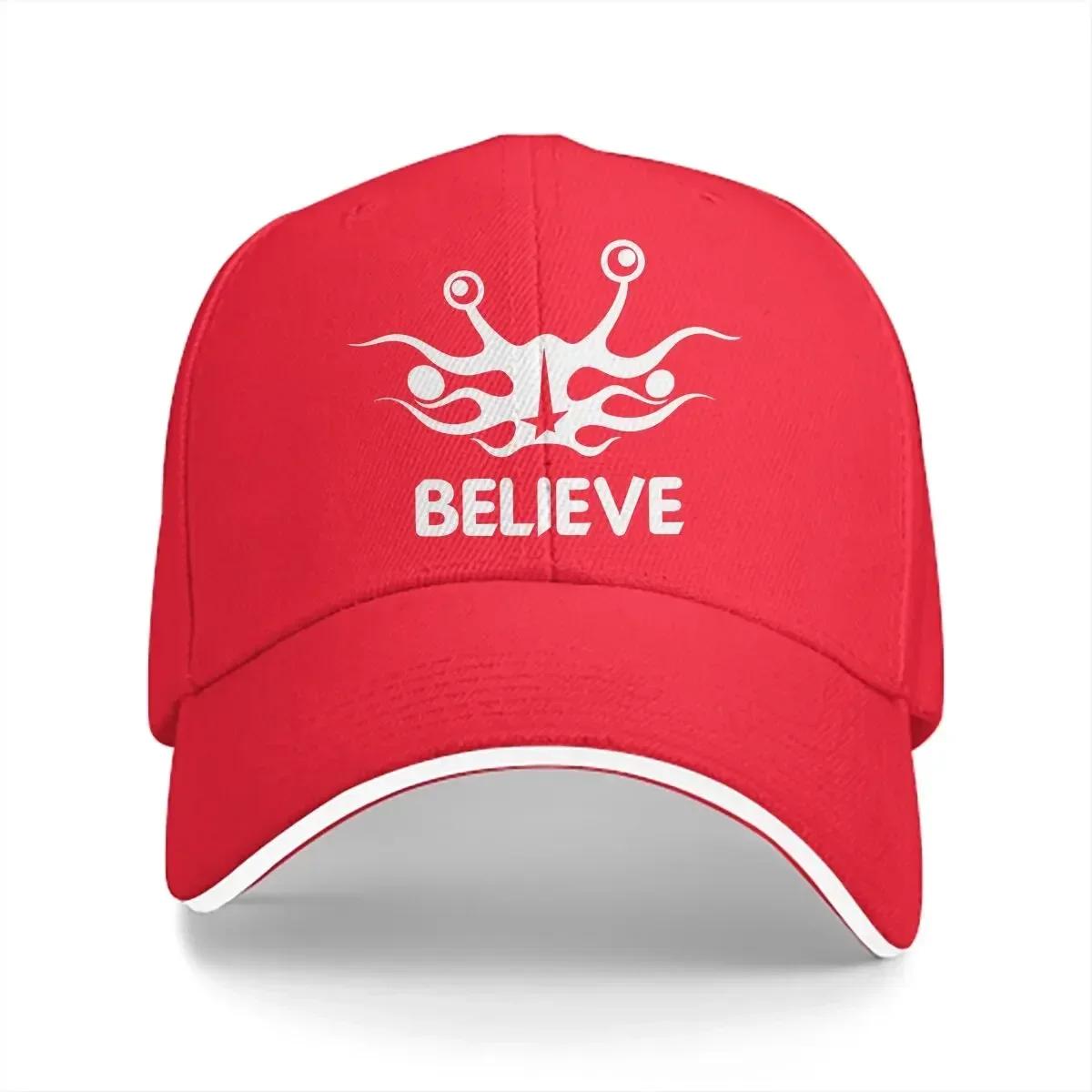 Believe Into Baseball Cap Unisex Hats Women Visor Protection Snapback Flying Spaghetti Caps One Size