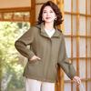 Women's Spring & Autumn 2026 Lapel Jacket for Middle-Aged & Elderly: Loose, Stylish Design