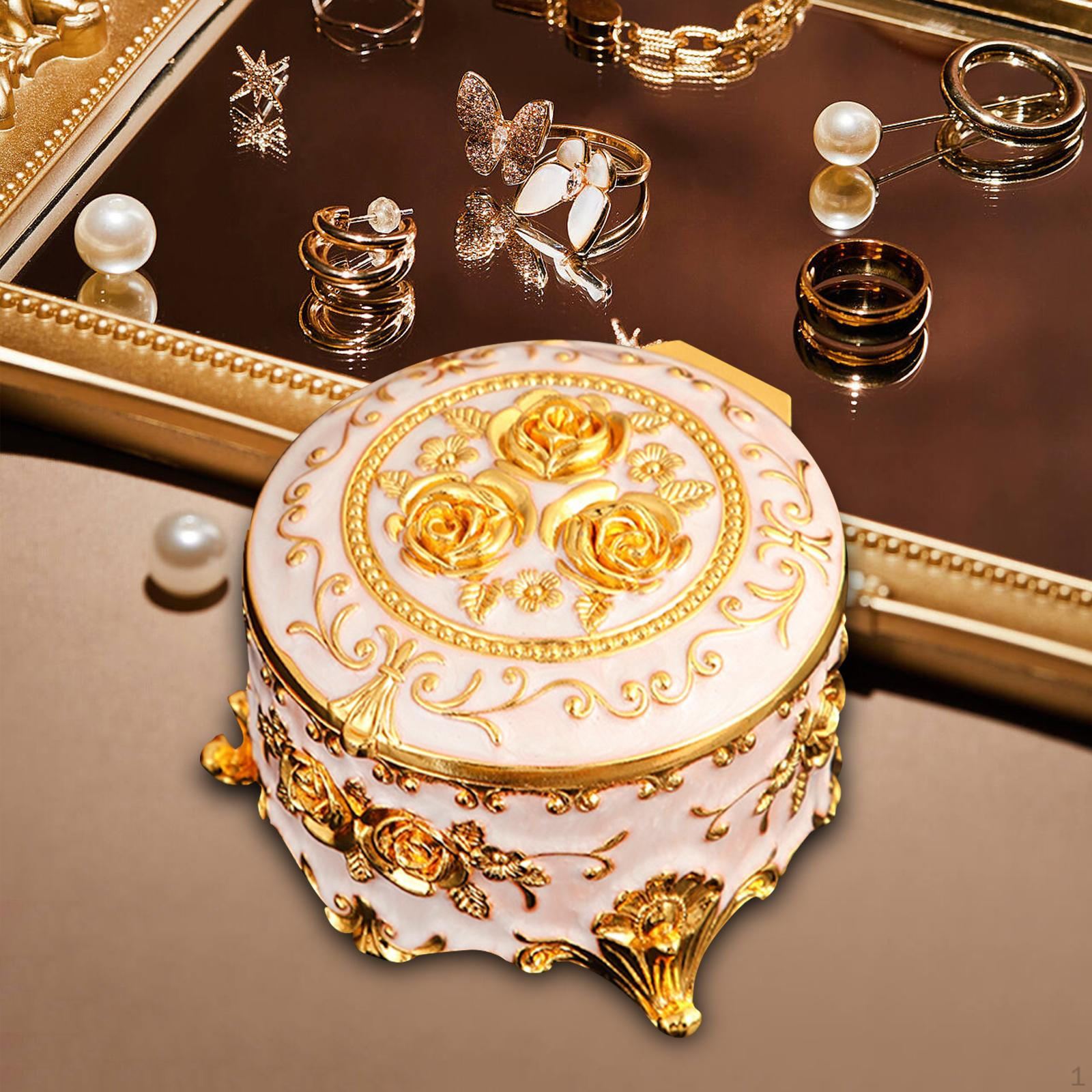 

Элегантная шкатулка для драгоценностей, держатель для женских аксессуаров розовый