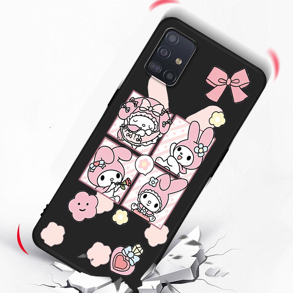 Cinnamoroll My Melody Case for Samsung Galaxy A51 A53 A54 A31 A52 A12 A13 A21s A22 A32 A11 A22 A33 A41 A52s A73 TPU Phone Cover