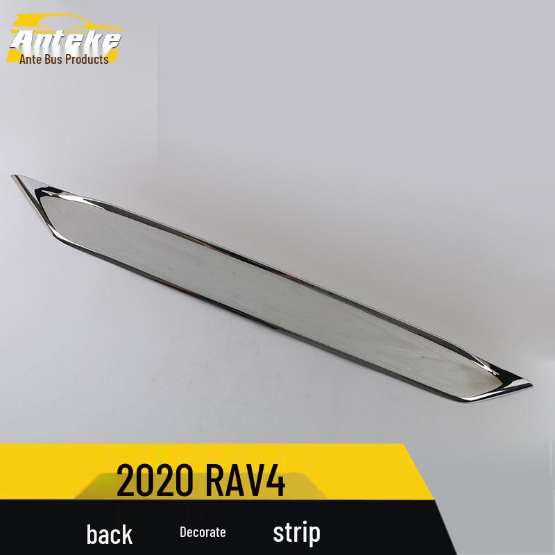 2020 RAV4 Rear Trim Tailgate Trunk Scratch-Proof Decorative Strip