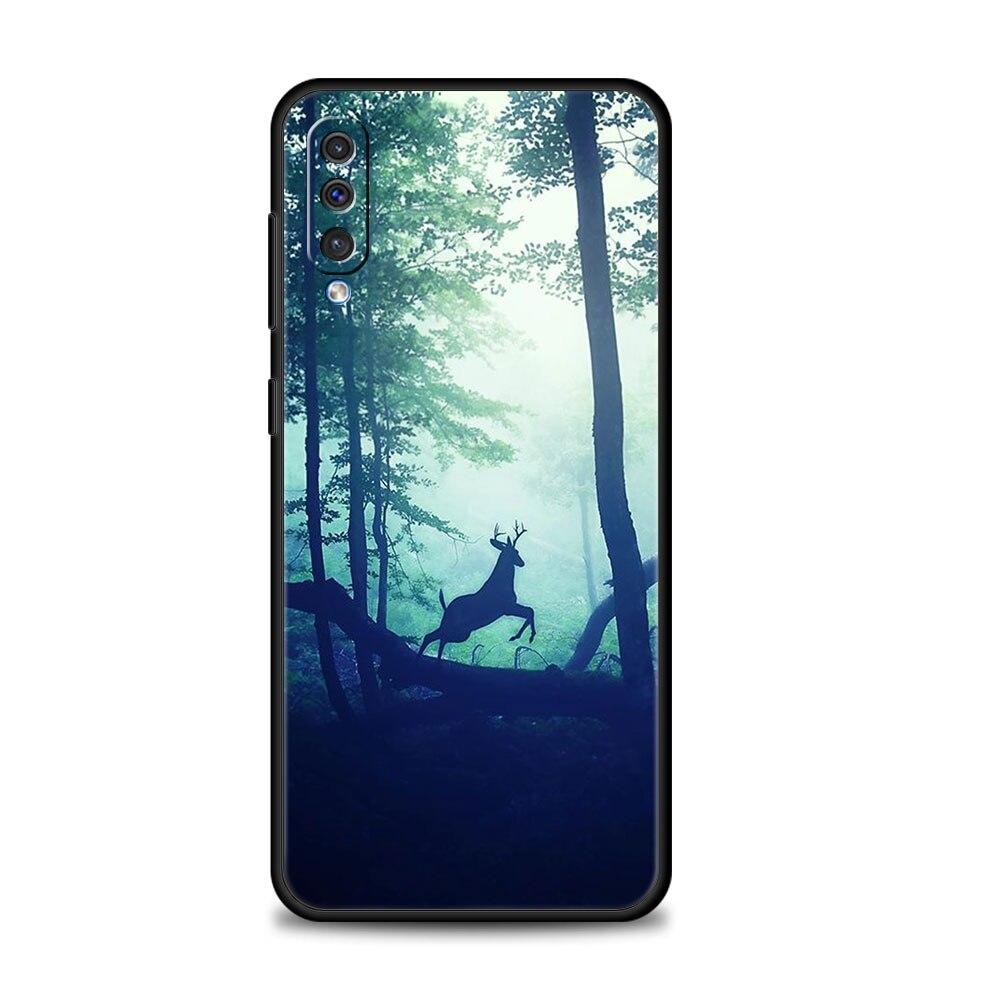 Pentru Samsung Note 20 Ultra 10 A20e A40 A30 A50 A10 A20s A10s A70 A10e A02 A01 A91 A03 M31 Funda pentru telefon mobil pentru vânătoare de căprioare Camo