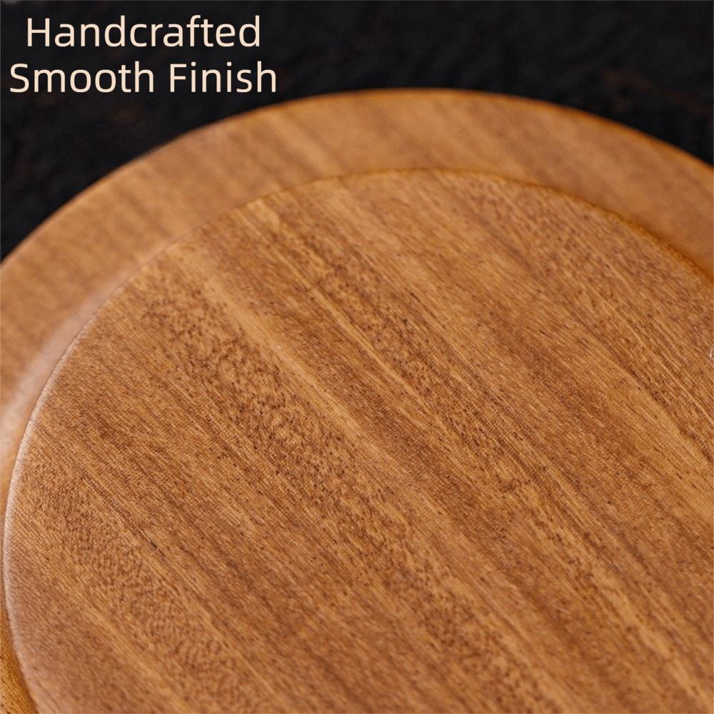 Solid Wood Line Incense Burner Handmade Incense Stove Thread Incense Insert Base Indoor Use