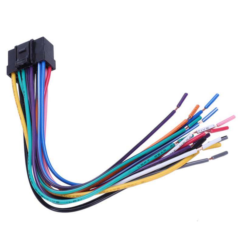 10X Car Cd Radio Audio Stereo Standard Harness Connector Wire Adapter Plug Cable For Alpine 9887-A99D