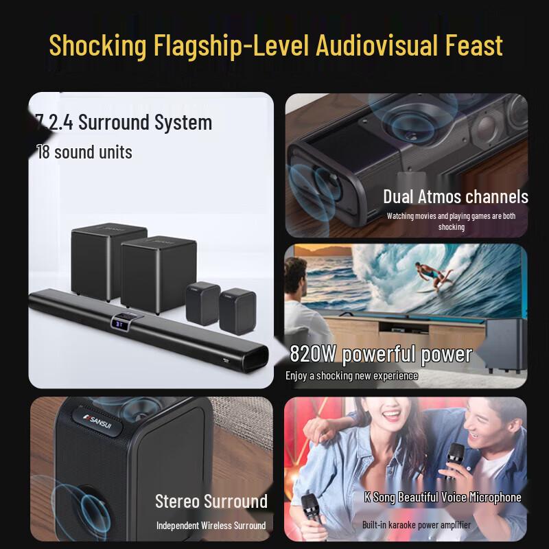 Sansui 99G Home Theater System