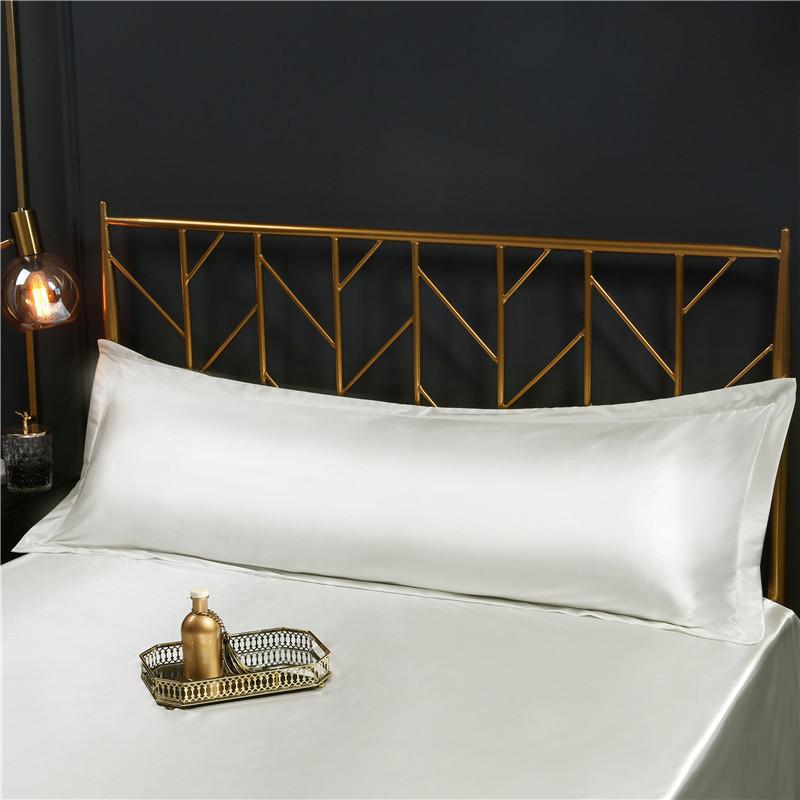 48x120cm /48x150cm Satin  Pillow Case King Queen Soft Top Quality Mulberry Pillowcase