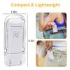 Eye protection reading book light USB rechargeable portable foldable 3 light colors adjustable brightness night light
