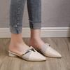 Summer Womens Slippers With Pu Upper And Fish Mouth Toe For Casual Wear