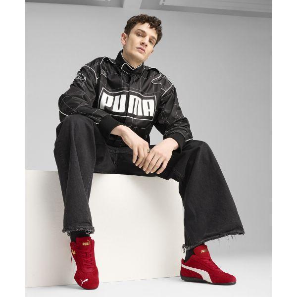 Puma Archive Afslappet FW24 Sæsonbestemt Racer Mode Komfortabel Alsidig Jakke Unisex Jakke Sort 629914-01