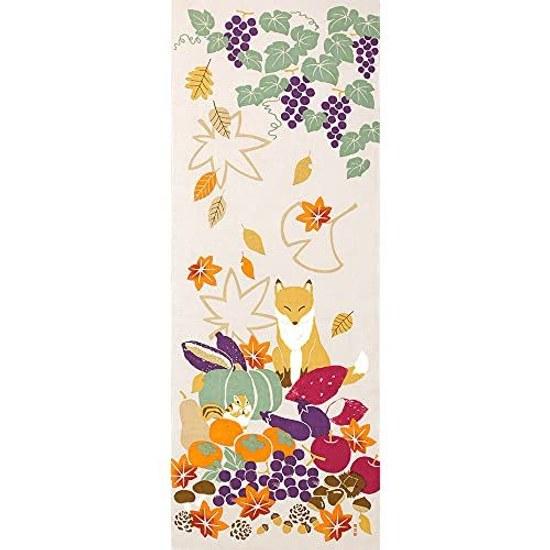 Hamabunyo Picture Tenugui Autumn Gift