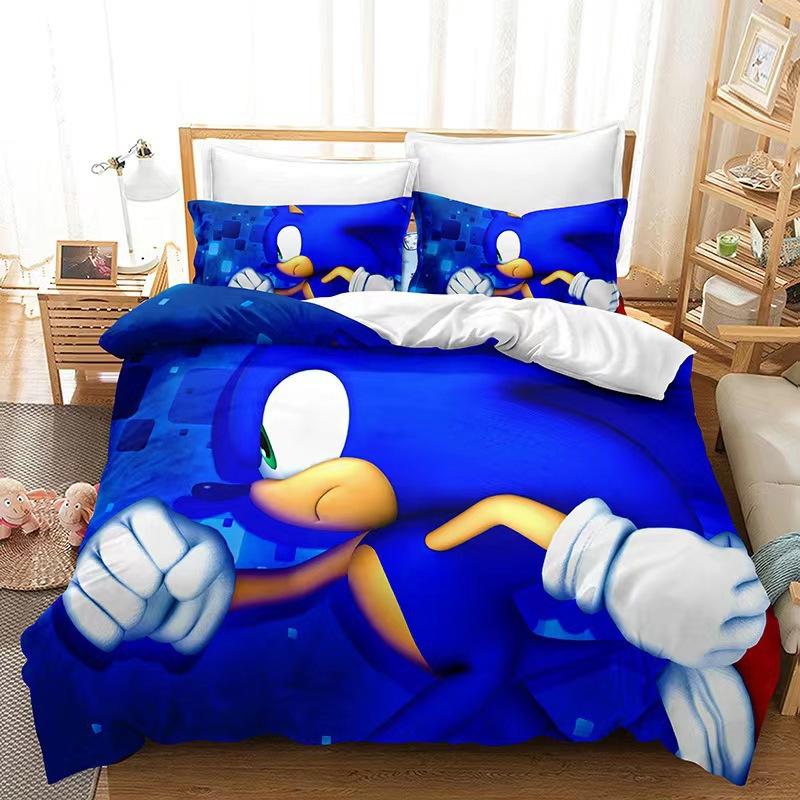 

3D Digital Printing Three-Piece Bedding Kit 90*190