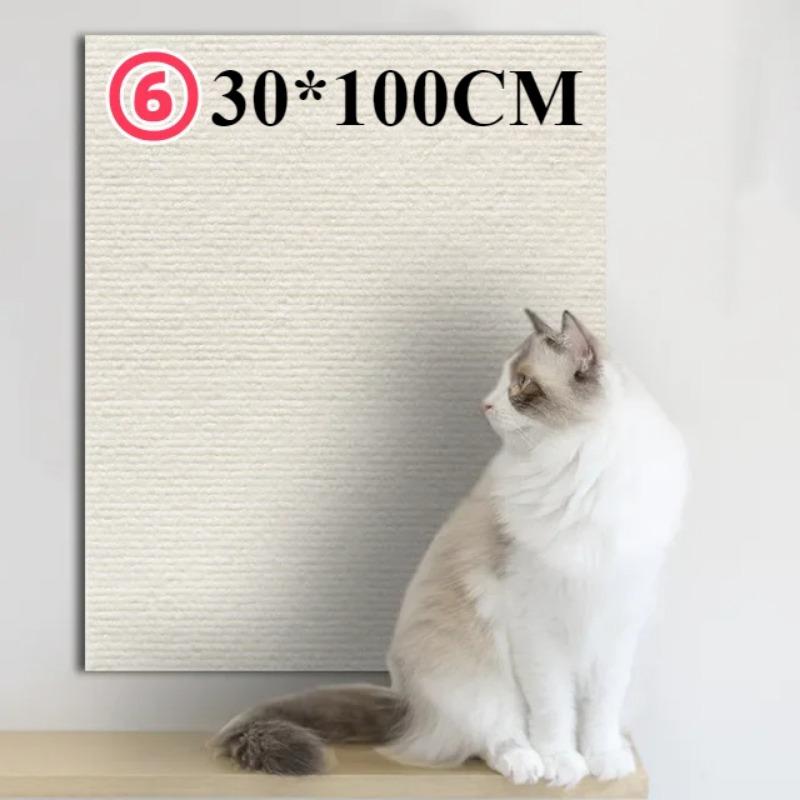 Trimmable Cat Scratching Mat Cat Scratcher Sofa Tape Scratching Post Self-adhesive Carpet Cats Scratch Board Cat Accessories
