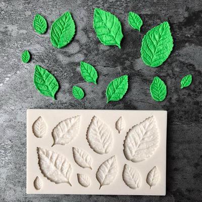 Leaf Shaped Silicone Mold Leaves Cake Decor Fondant Cookies Moulds Baking Tool Good Service