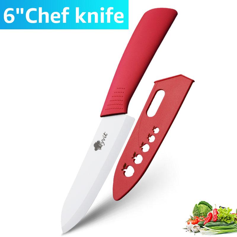 Ceramic Knives Kitchen knives 3 4 5 6 inch Chef knife Cook white zirconia blade Multi-color Handle High Quality