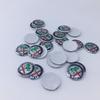 BQVLT1 2pcs11mm 14mm 15mm ForAlfa Romeo 159 147 156 Giulietta GT Aluminium Car Key Emblem StickersMito Brera Giulia F1 Stelvio Volante