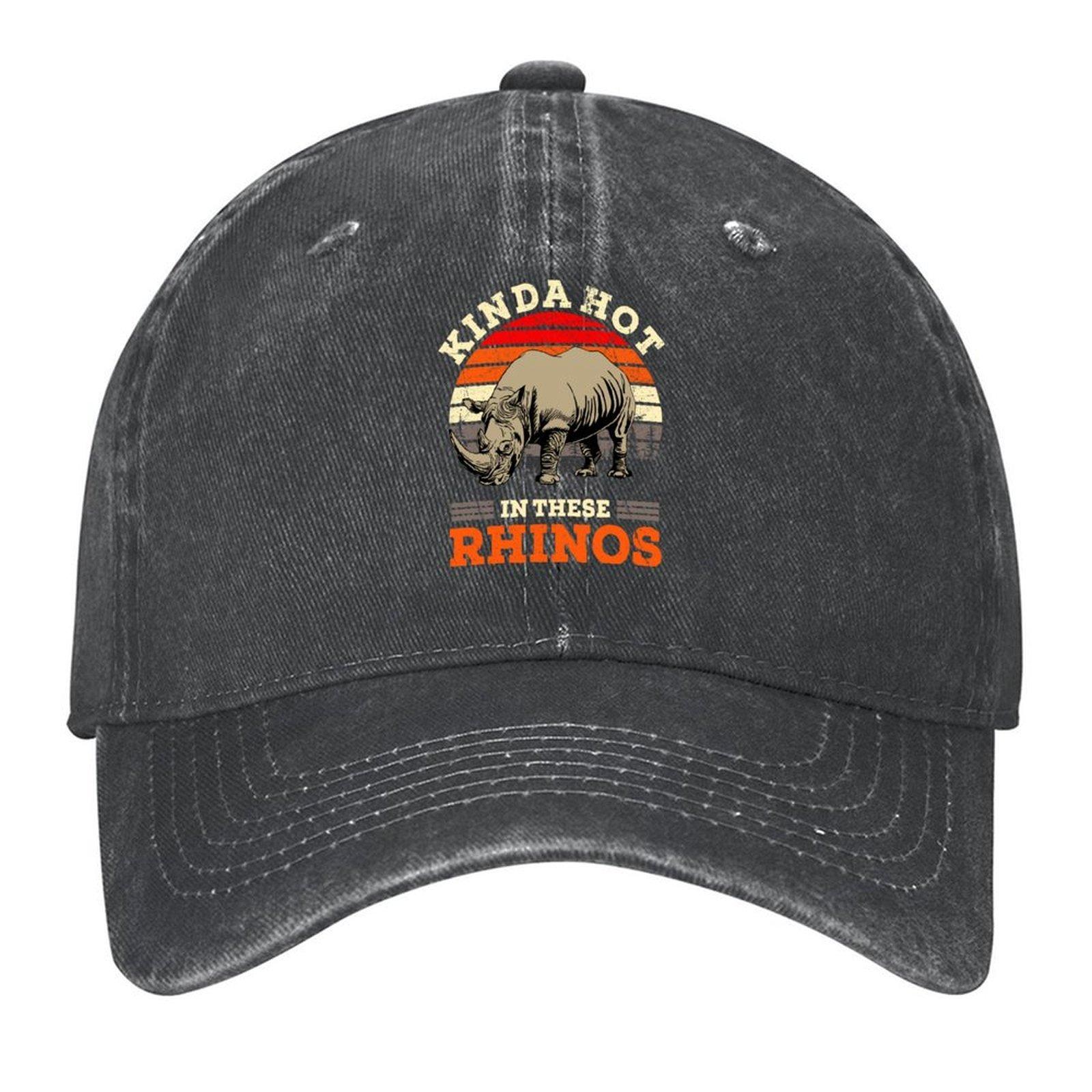 KINDA HOT IN THESE RHINOS Baseball Cap Thermal Visor Hat Luxury Brand golf hat genuine Golf Hat Women Hats Men s