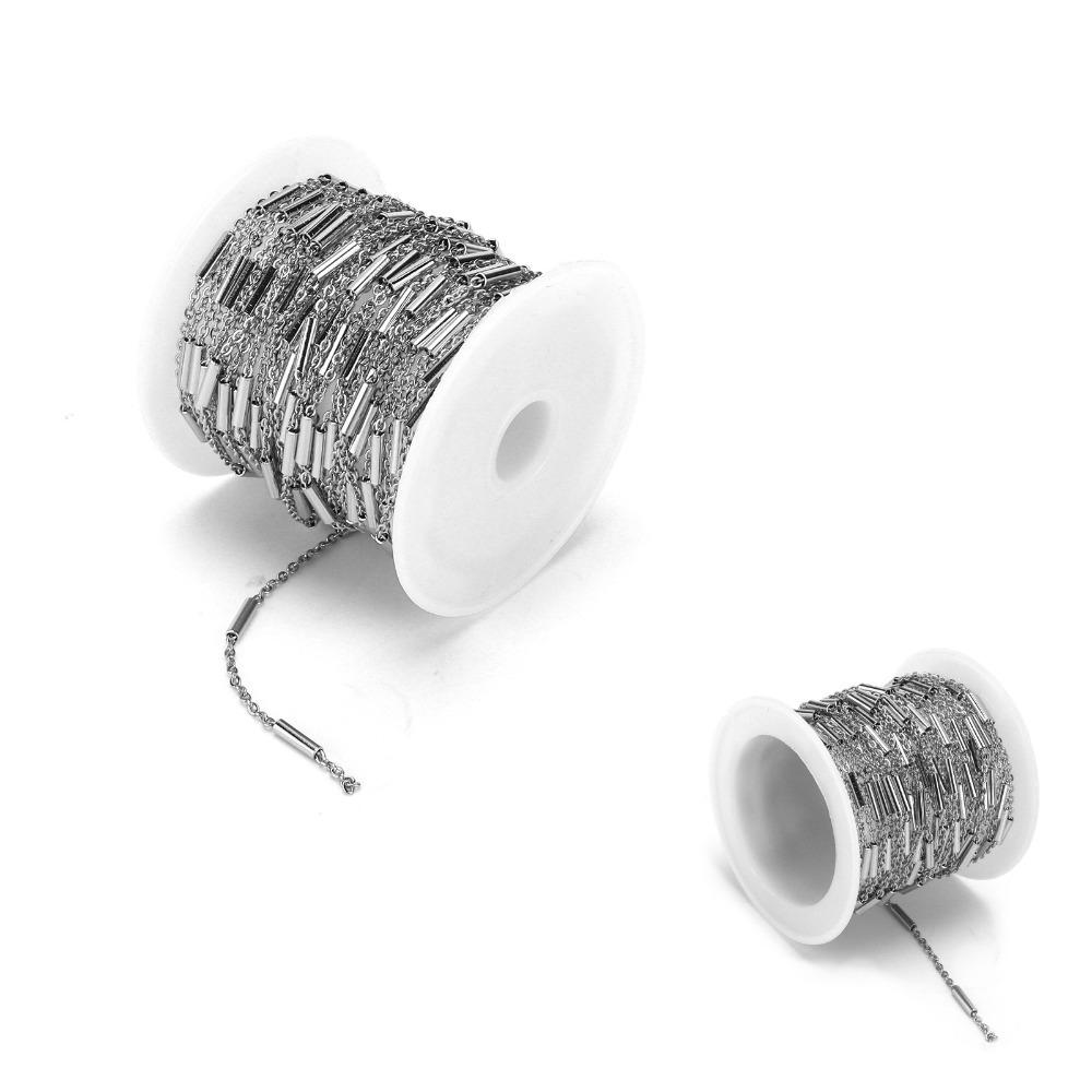 Stainless Steel Metal Jewelry Chain Steel Jewelry Making Chain  Handmade Jewelry