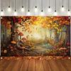 2D Plane, 1 Piece of Autumn Harvest Party Backdrop Cloth, an Ideal Choice for Family Gatherings, a Multi-functional Photo Prop