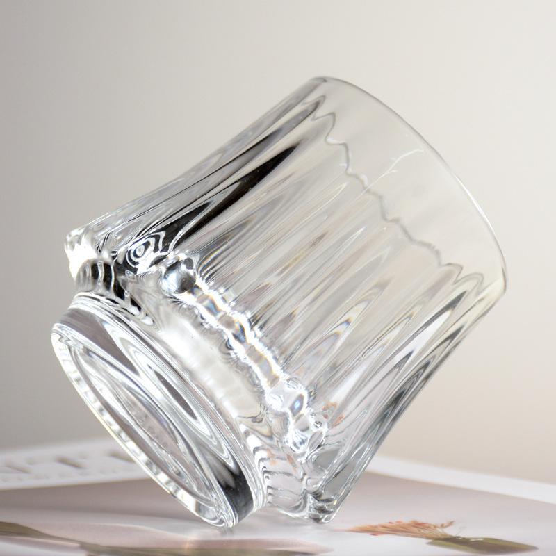 Japanese Style Glass Coffee Cup Transparent Whiskey Water Cup Creative Wine Beer Cocktail Cups Drinkware Glasses 2025 New