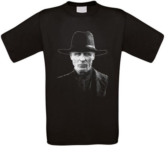 Man IN Black William Host Cult Series T-Shirt XL