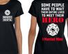 Firefighter's Wife T-shirt Proud Wife Of Firefighter T-shirt Wife T-shirt Gift For Firefighter's Wife