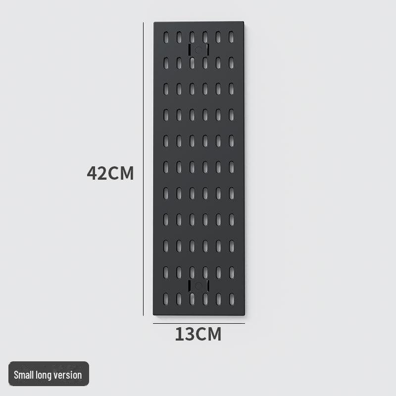 Punch-Free Perforated Board Rack with Accessories for Kitchen and Bedroom