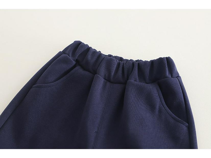 Spring Handsome Toddler Boys' Long Sleeve Cardigan & Sportswear Three-Piece Set