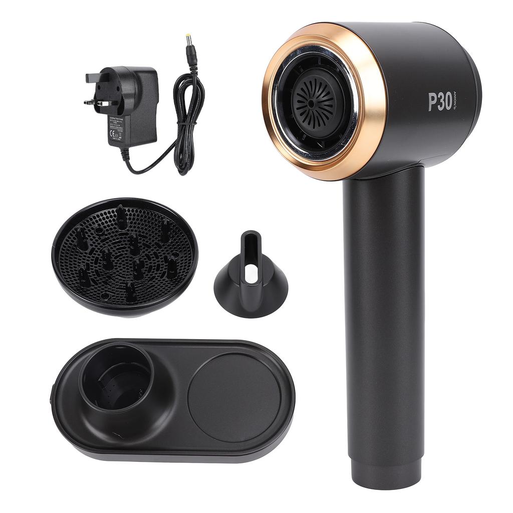 Cordless Hair Dryer Rechargeable Portable Travel Household Fast Drying Cold Heat Constant Negative