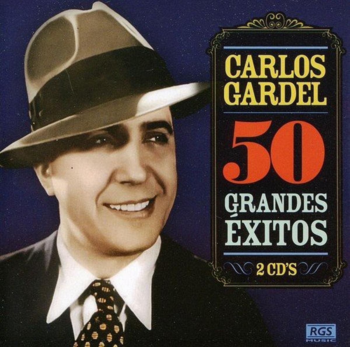 

CD CARLOS GARDEL - 50 Grande Exitos 17202 Argentina Latin Used