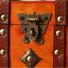 Cultural Leather Jewelry Case With Security Mechanism For Home Decoration And Storage Elegant Treasures Chest