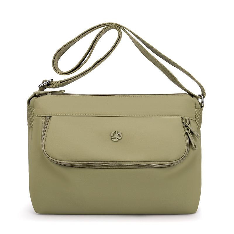 Lightweight Multi-Layer Crossbody Bag Women's Waterproof Nylon Bag Large Capacity Commuter Mother Bag