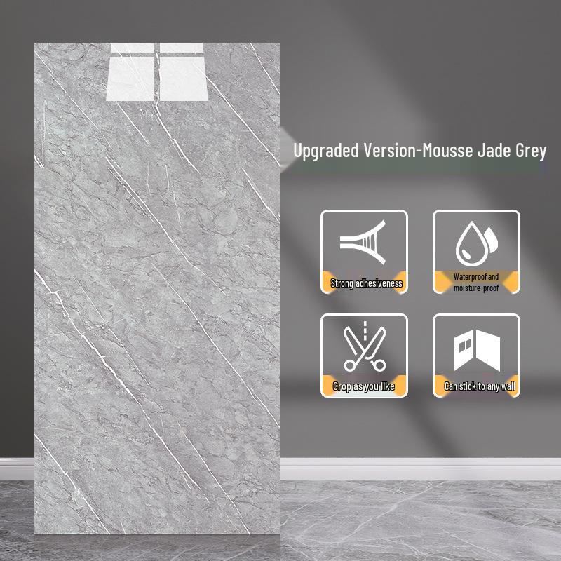 Self-Adhesive Waterproof Marble Tile Wallpaper Sticker