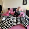 OEING Winter Thickened Milk Velvet Bedding Set