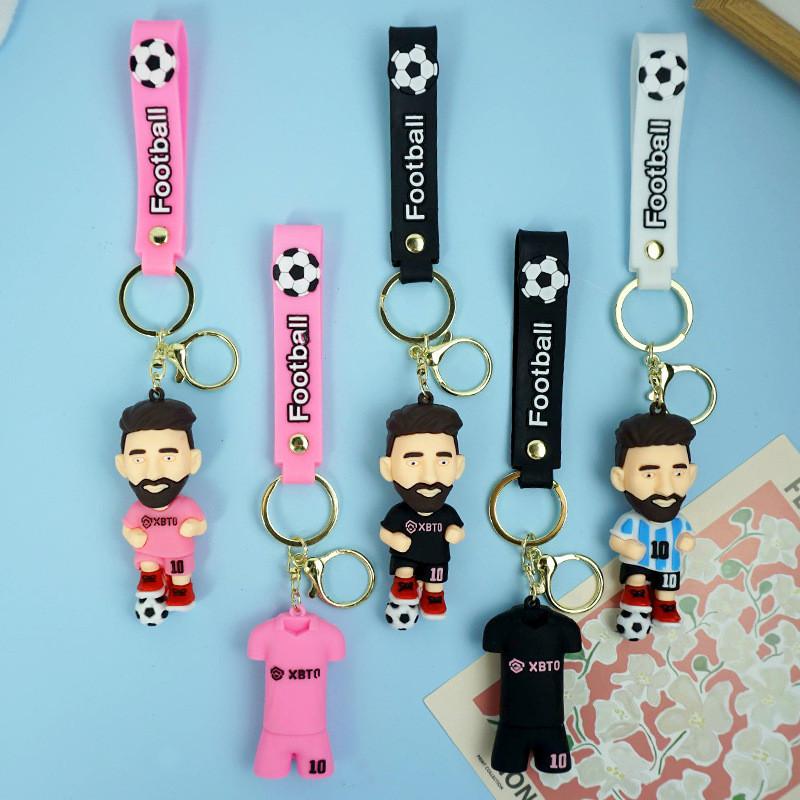 Lionel Messi Kreskówkowa Gwiazda Brelok Urocza Torba Samochodowa Zawieszka Ozdoba Lalka Prezent