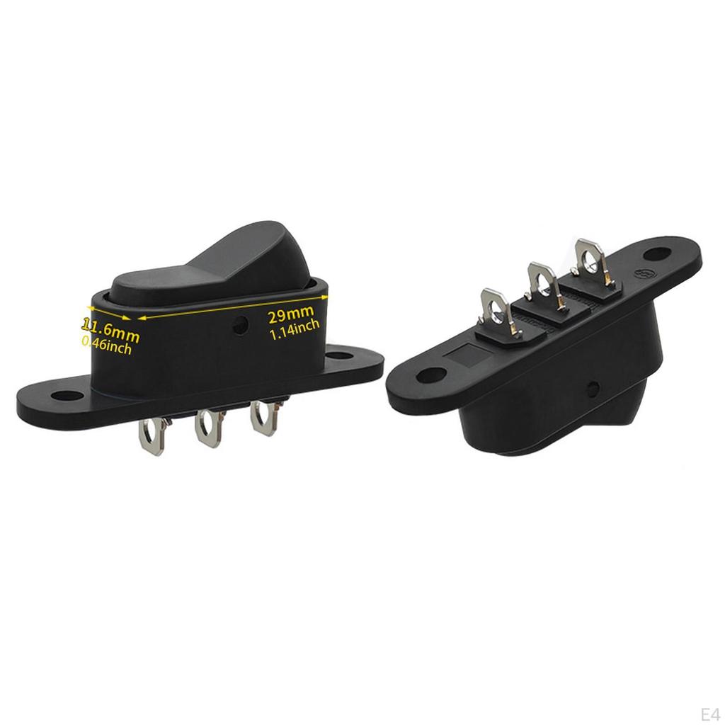 2 Pieces Boats Rocker Switch Electrical Equipment on/Off Toggle Power for