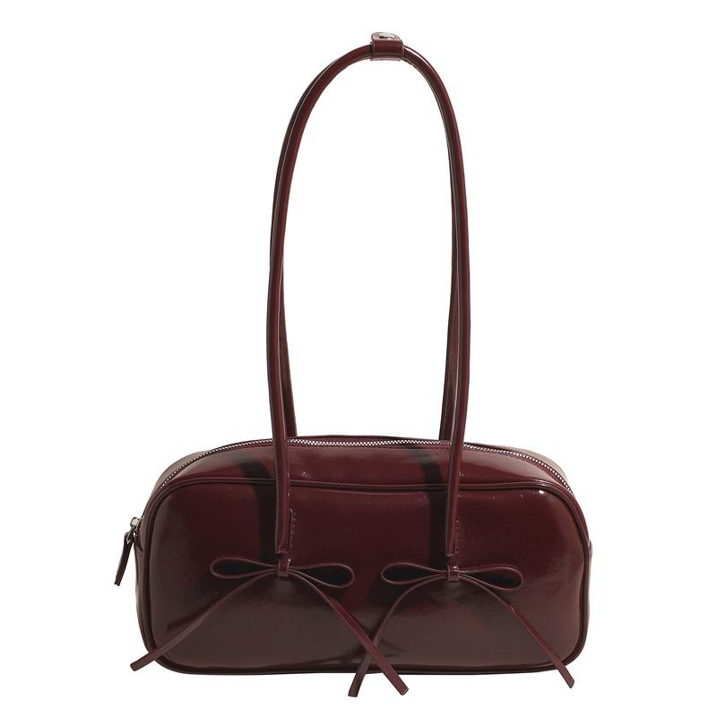 Bow Underarm Bag Women's Versatile High-end Fashion Shoulder Bag Spring and Summer New Handbag