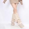 25/40/50cm Lolita Boots Cover Faux Fur Long Tube Sock Harajuku Style Furry Leg Warmers  Women