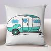 Caravan Pattern Cushion Cover For Sofa Pillow Case Cover Seat Car Throw Pillowcase 45X45Cm For Home Decorative 039