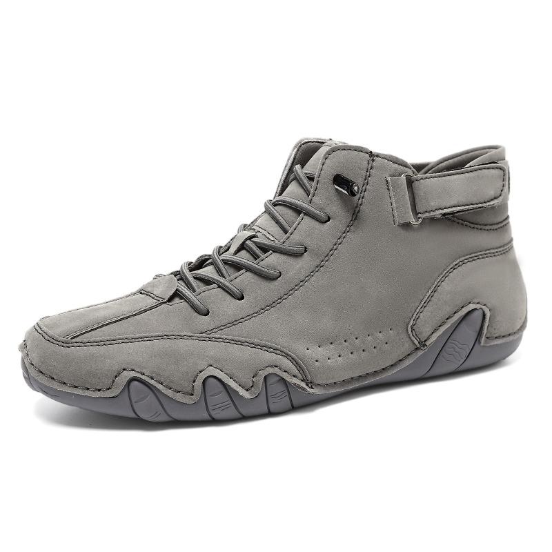 Men's shoes high-top cotton shoes men's casual shoes winter velvet thickened shoes Martin boots men's