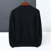 Cashmere sweater semi-turtleneck thickened sweater thermal knitted sweater new cashmere sweater men's