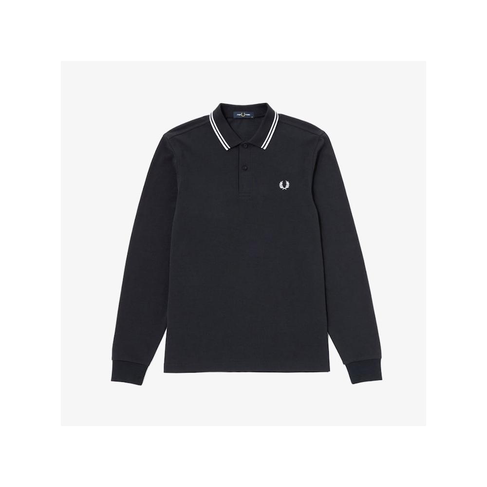 Fred Perry [headquarters Genuine] Fred Perry [m3636] Long Sleeve Twin Tip Fred Perry Shirt  238  Afpm2433636 238 qzgAfpm2433636 238