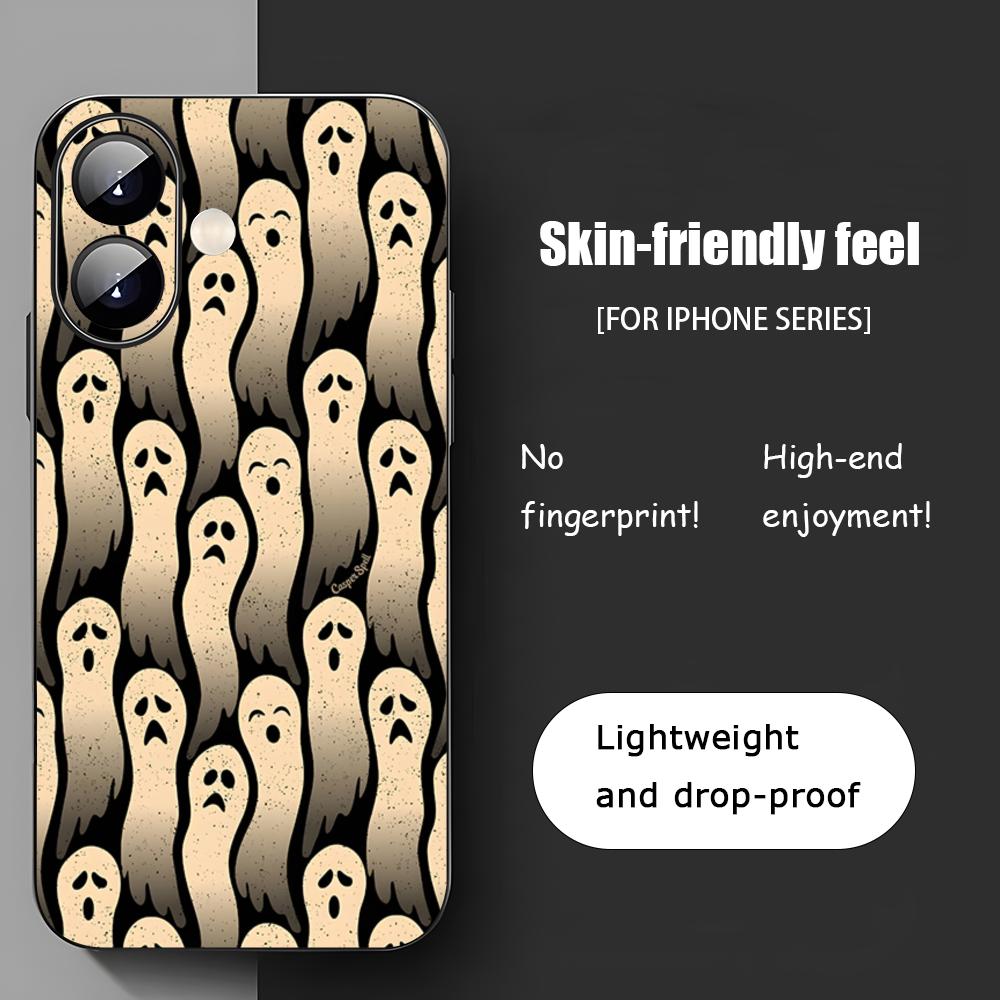 Cool Cartoon Fun Fashion Phone Case For iPhone 17 16 15 14 13 12 11 X XR XS 8 Plus Mini Pro Max Soft Black Shockproof Cover