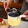 3L Gradient Color Fried Chicken Shop Deep Fryer Household Fried Pot With Lid Non-stick Frying Pan Kitchen Accessories