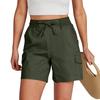 Women High Waist Summer Cargo Shorts Casual Formal Outdoor Hiking Fashion Shorts