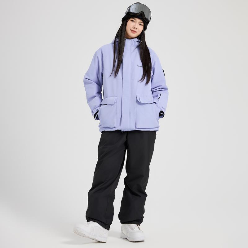 2025 Unisex Waterproof Windproof Ski Suit - Warm & Thick Winter Snowboard Set