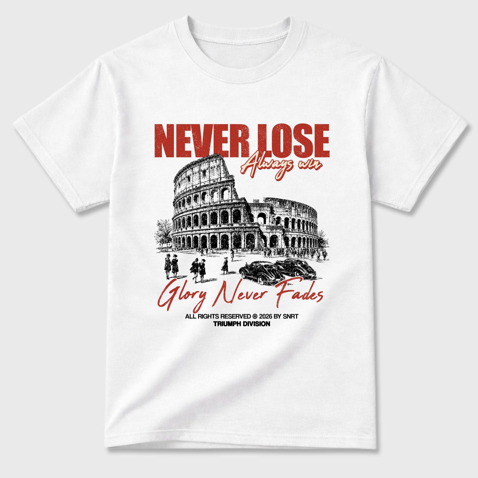Never Lose Graphic Tee - best T-Shirts to wear with jordans 4s Brick After Brick 4XL