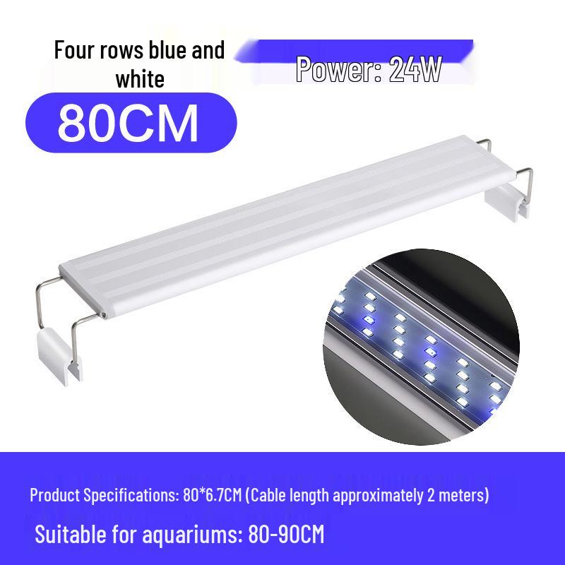 LED Aquarium Plant & Turtle Tank Light with Adjustable Bracket