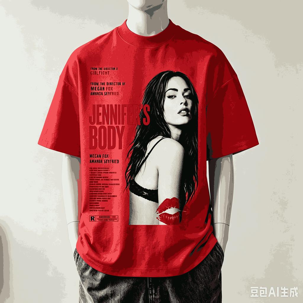 Megan Fox For Fan Gift Tshirt Unisex Unisex Harajuku Oversized Unisex Short Sleeve Streetwear High Quality Couples Comfortable Soft