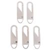 5 Pack Universal Zipper Puller Removable Metal Zipper Slider Repair Kit