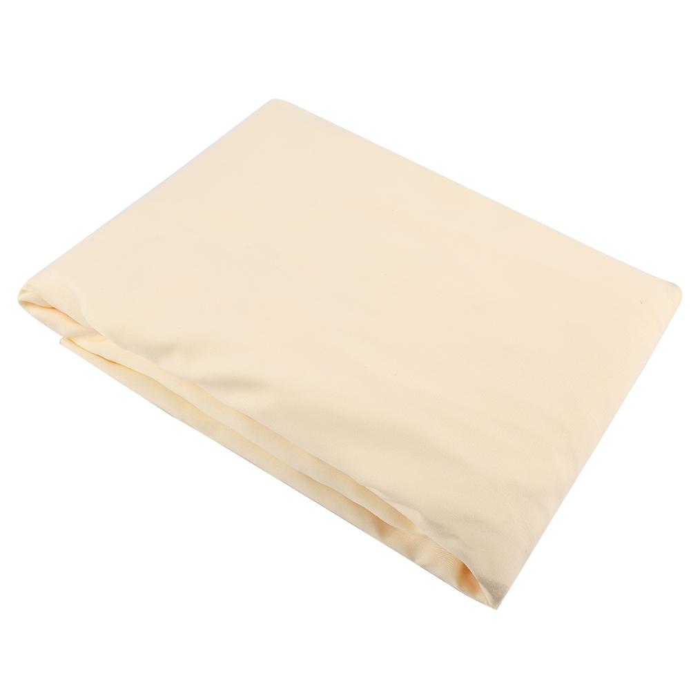 Dustproof Brushed Microfiber Fitted Sheet Bedding Yellow 180*200+30cm